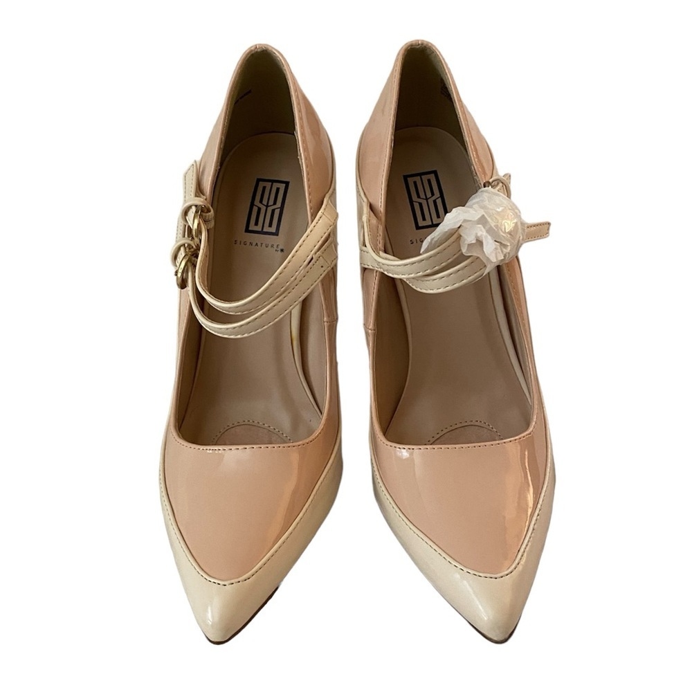 Lucella Patent Leather Pump Heels, Pink - US 7.5
